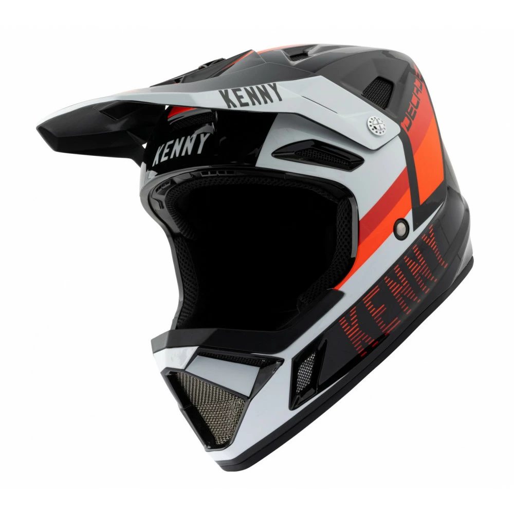 Casque Vtt Kenny Decade Graphic Smach Black Orange Rabais