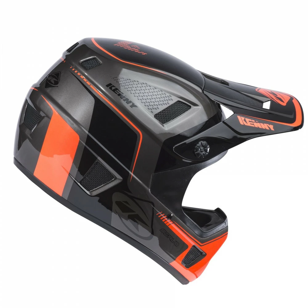 Casque Vtt Kenny Scrub Grey / Coral Déstockage – Image 2