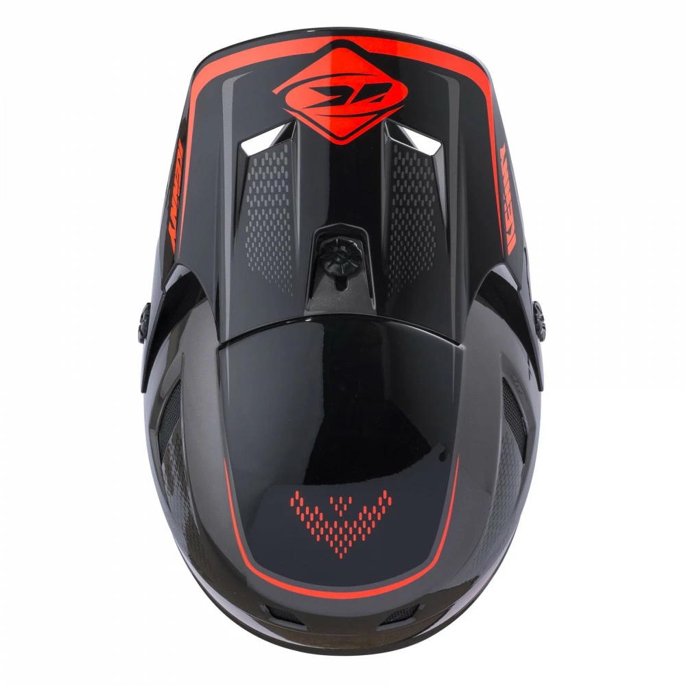 Casque Vtt Kenny Scrub Grey / Coral Déstockage – Image 3