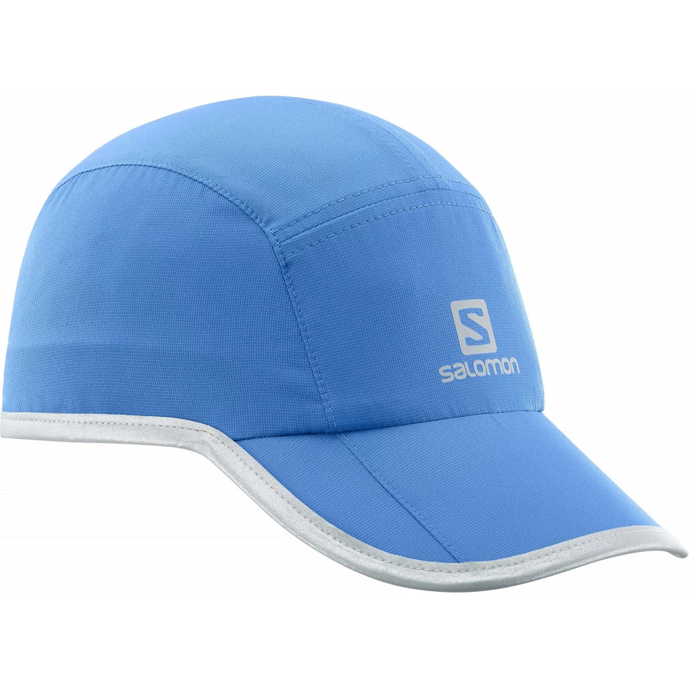 Casquette Salomon Xa Cap Reflective Myconos Blue En Remise