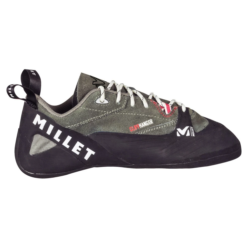 Chaussons D’escalade Millet Cliffhanger Lace Rouge / Charcoal Pas Cher