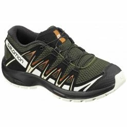 Chaussures Randonnée Salomon Xa Pro 3d J Grape Leaf / Vanilla / Car Rabais