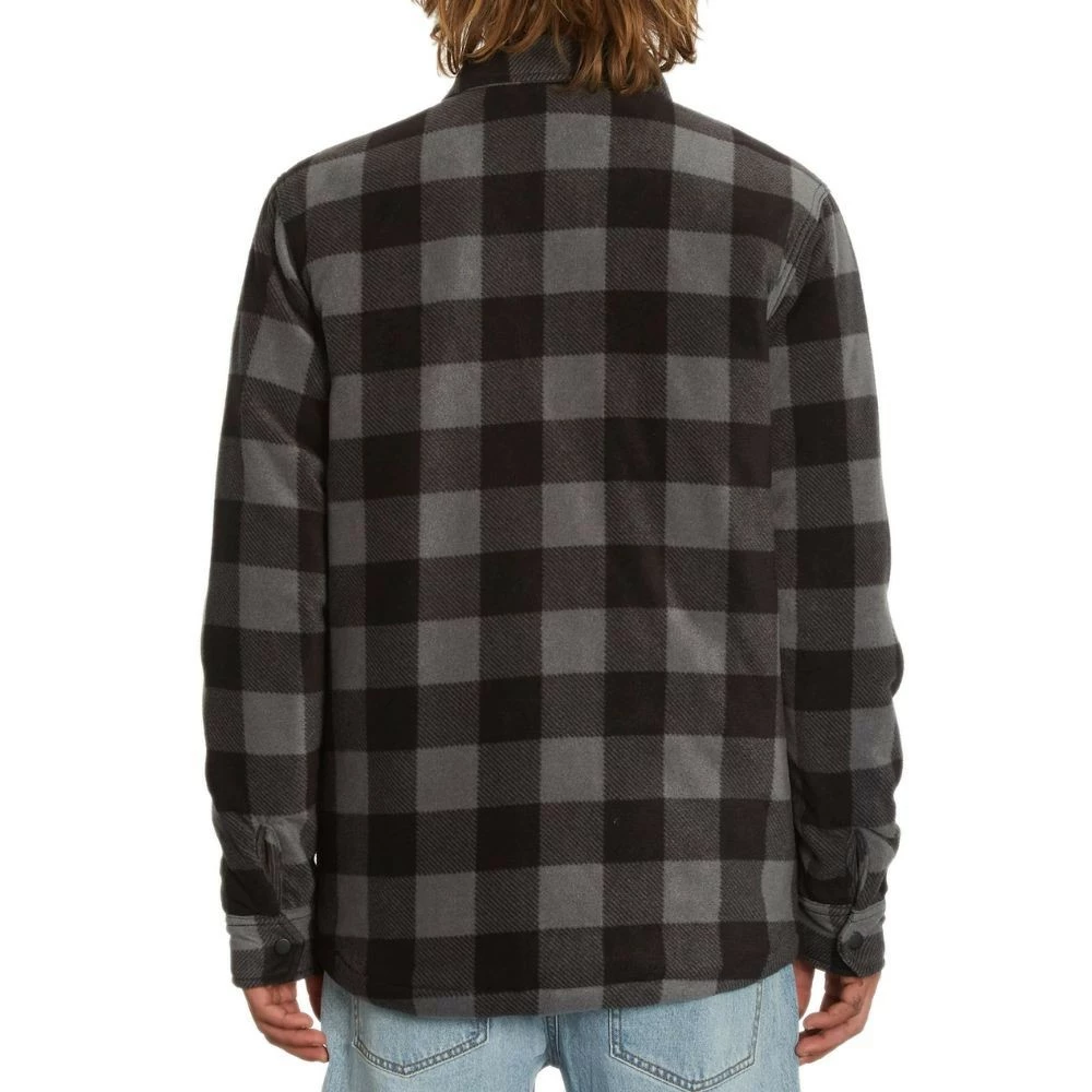 Chemise Volcom Bowered Fleece LS Pewter Soldes – Image 2