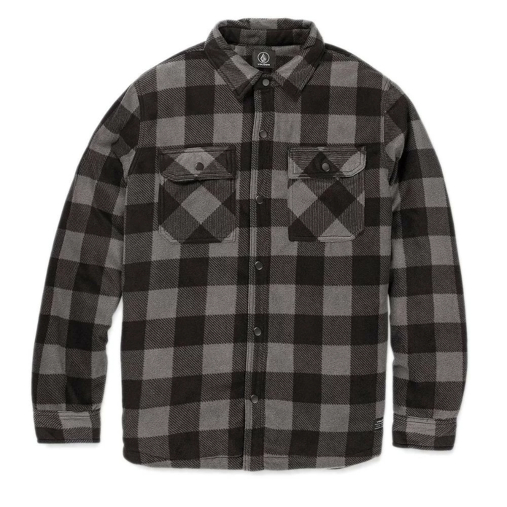 Chemise Volcom Bowered Fleece LS Pewter Soldes – Image 3