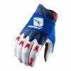 Gants Kenny Track Blue White Red Pas Cher