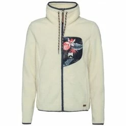 Polaire Protest Baiana Full Zip Top Seashell Soldes
