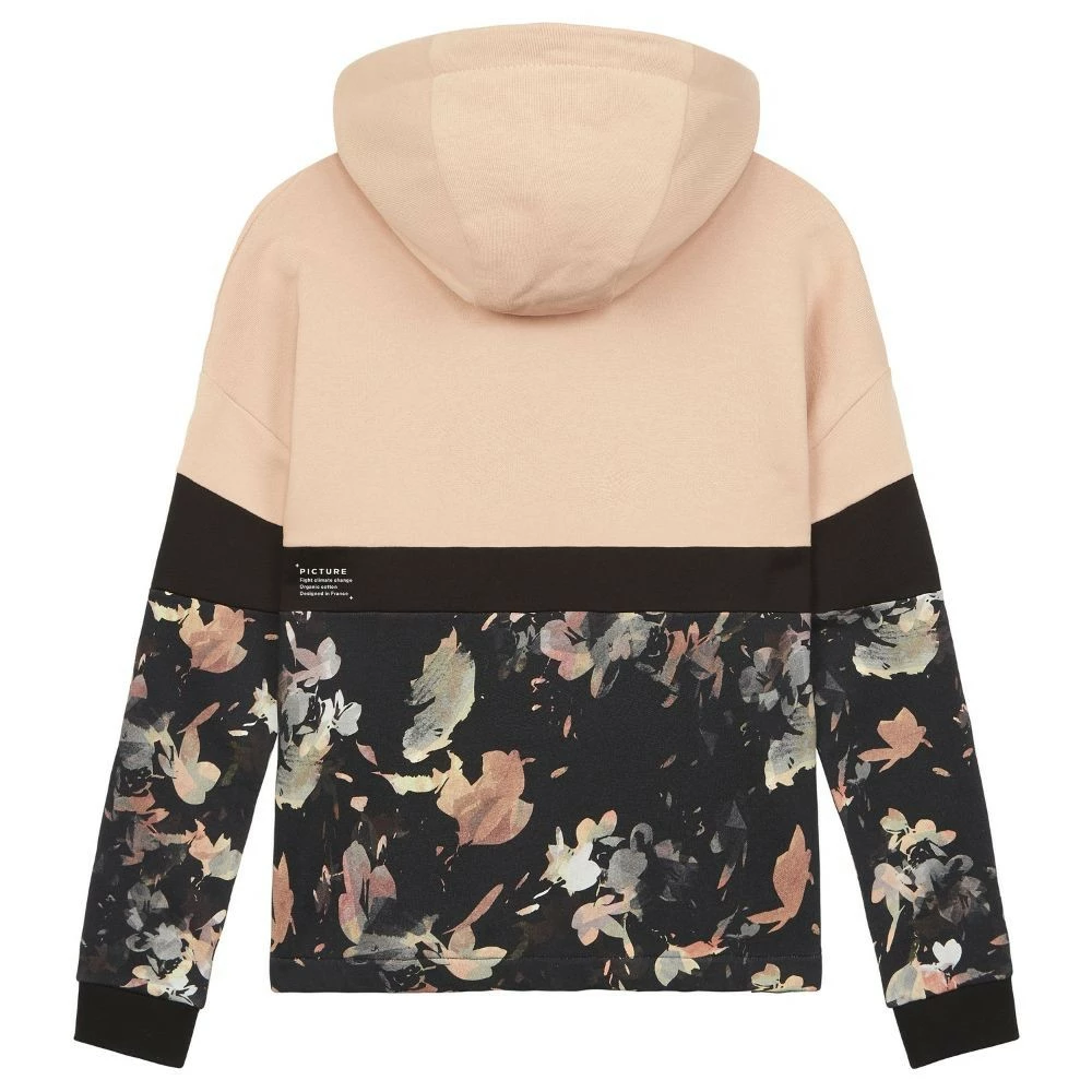 Sweat à Capuche Picture Organic Clairy Zip Hoodie Rose Crème En Remise – Image 2