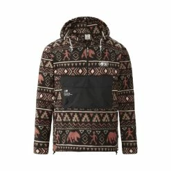 Sweat A Capuche Picture Organic Edelson 1/4 Fleece Orial Print Soldes