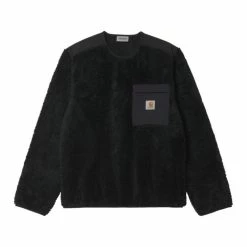 Sweat Carhartt Jackson Black Soldes