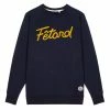 Sweat French Disorder Clyde Fetard Navy En Remise