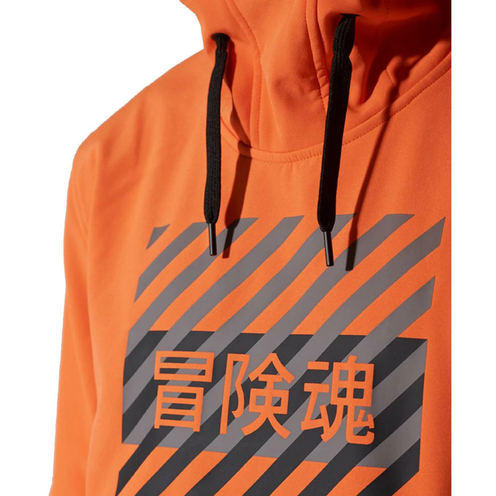 Sweat Softshell Superdry Snow Tech Hood Havana Orange Rabais – Image 3
