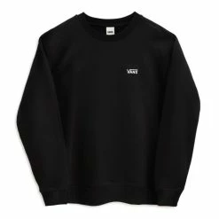 Sweat Vans Wm Flying V Boyfriend Fit Crew Black En Remise