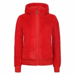 Sweat à Capuche Icepeak Empire Rouge Corail Soldes