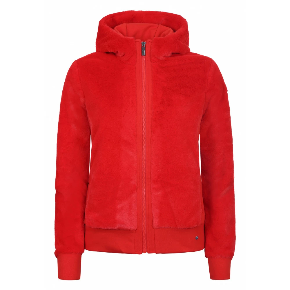 Sweat Ă Capuche Icepeak Empire Rouge Corail Soldes