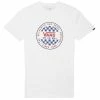 T-shirt Vans Og Checker White En Remise