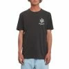 T-shirt Volcom Wakenbake Pw Black Déstockage